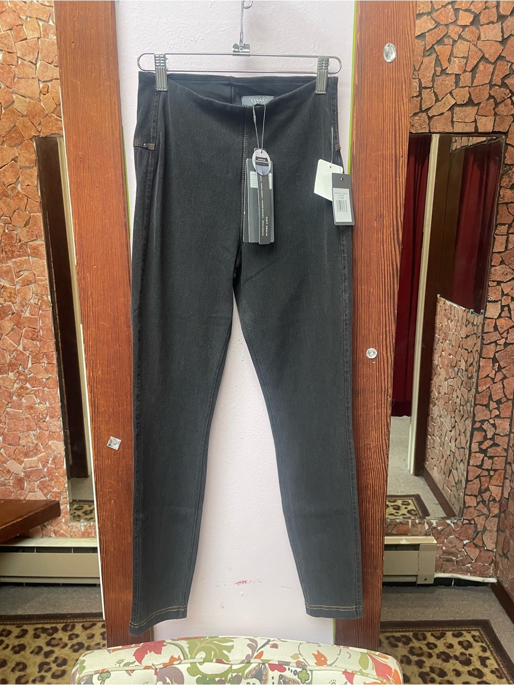 Lysse Black Stretch Chinos